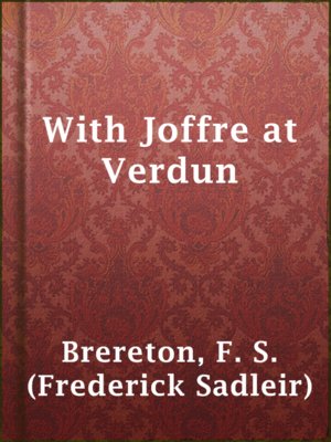 cover image of With Joffre at Verdun